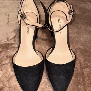 Call It Spring Elegant Black Heels